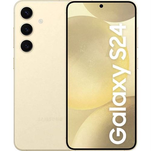 Samsung Galaxy S24 5G (256GB/Amber Yellow) uden abonnement